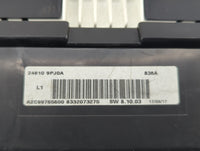 2017 Nissan Pathfinder Instrument Cluster Speedometer Gauges P/N:24810 9PJ0A Fits OEM Used Auto Parts - Oemusedautoparts1.co