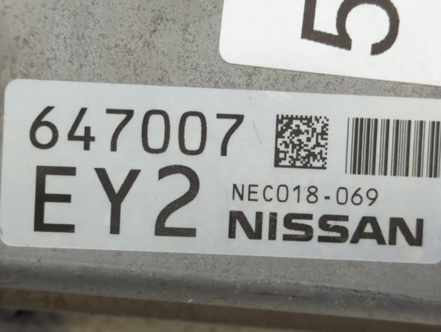 2017 Nissan Pathfinder PCM Engine Control Computer ECU ECM PCU OEM P/N:NEC018-069 237F0 6KA0A Fits OEM Used Auto Parts - Oem