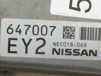 2017 Nissan Pathfinder PCM Engine Control Computer ECU ECM PCU OEM P/N:NEC018-069 237F0 6KA0A Fits OEM Used Auto Parts - Oem