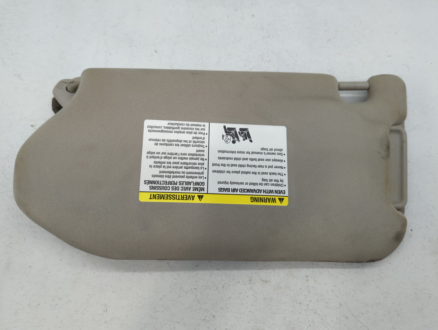 2013-2018 Nissan Pathfinder Sun Visor Shade Replacement Passenger Right Mirror Fits Fits 2013 2014 2015 2016 2017 2018 2019 