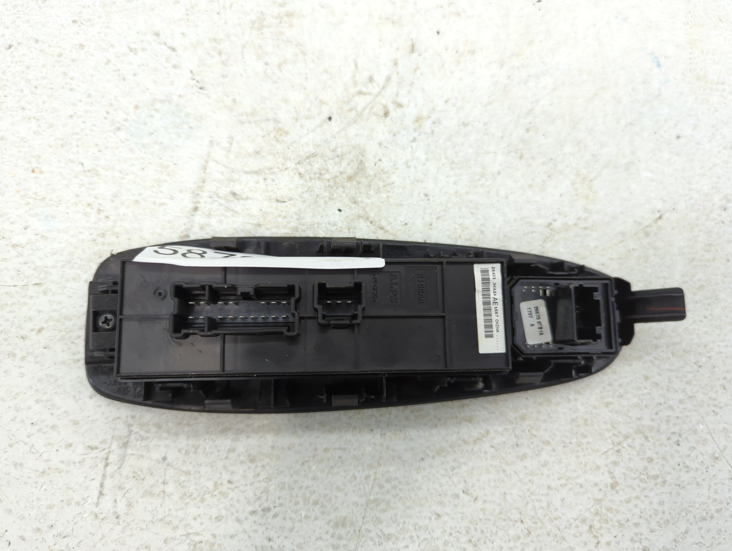 2013-2020 Nissan Pathfinder Master Power Window Switch Replacement Driver Side Left P/N:AE1567 25401 3KA2AAE Fits OEM Used A