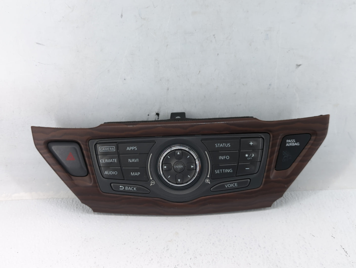 2017 Nissan Pathfinder Radio AM FM Cd Player Receiver Replacement P/N:9PJ2A210262 Fits OEM Used Auto Parts - Oemusedautopart