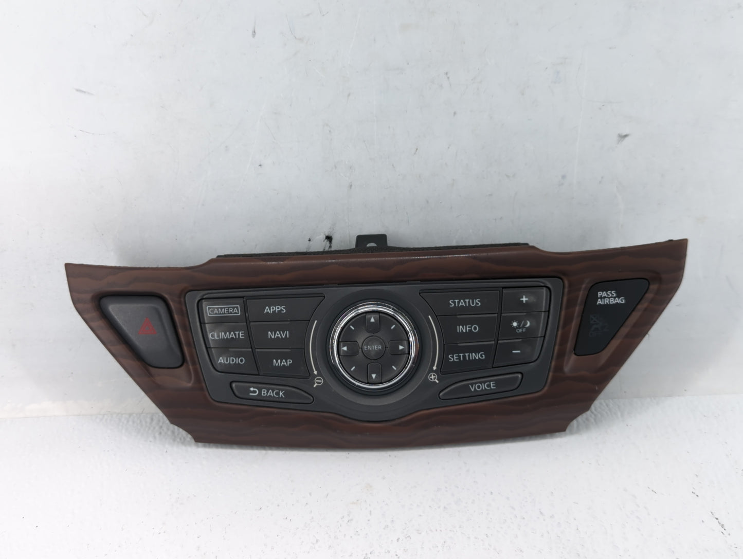 2017 Nissan Pathfinder Radio AM FM Cd Player Receiver Replacement P/N:9PJ2A210262 Fits OEM Used Auto Parts - Oemusedautopart