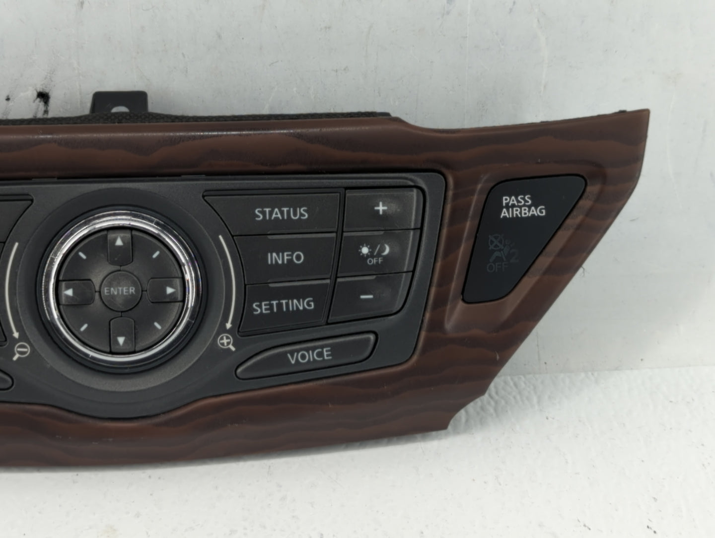 2017 Nissan Pathfinder Radio AM FM Cd Player Receiver Replacement P/N:9PJ2A210262 Fits OEM Used Auto Parts - Oemusedautopart