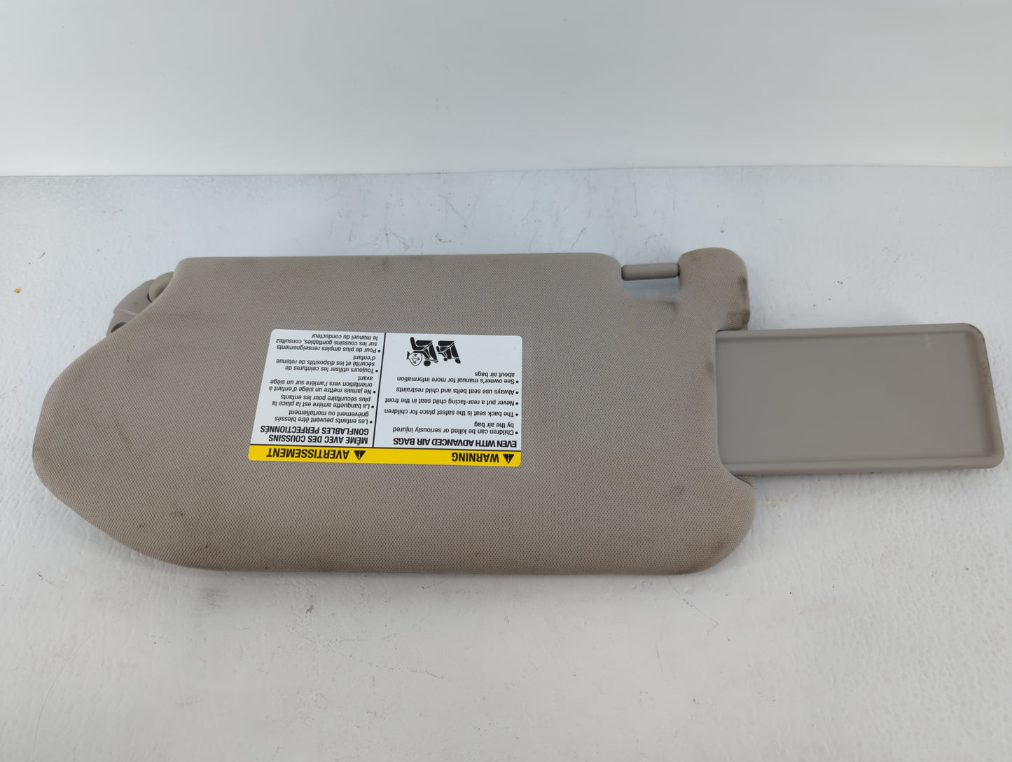 2013-2018 Nissan Pathfinder Sun Visor Shade Replacement Passenger Right Mirror Fits Fits 2013 2014 2015 2016 2017 2018 2019 
