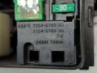 2015-2022 Nissan Pathfinder Fusebox Fuse Box Panel Relay Module P/N:7154-5763-30 7254-5763-30 Fits OEM Used Auto Parts - Oem