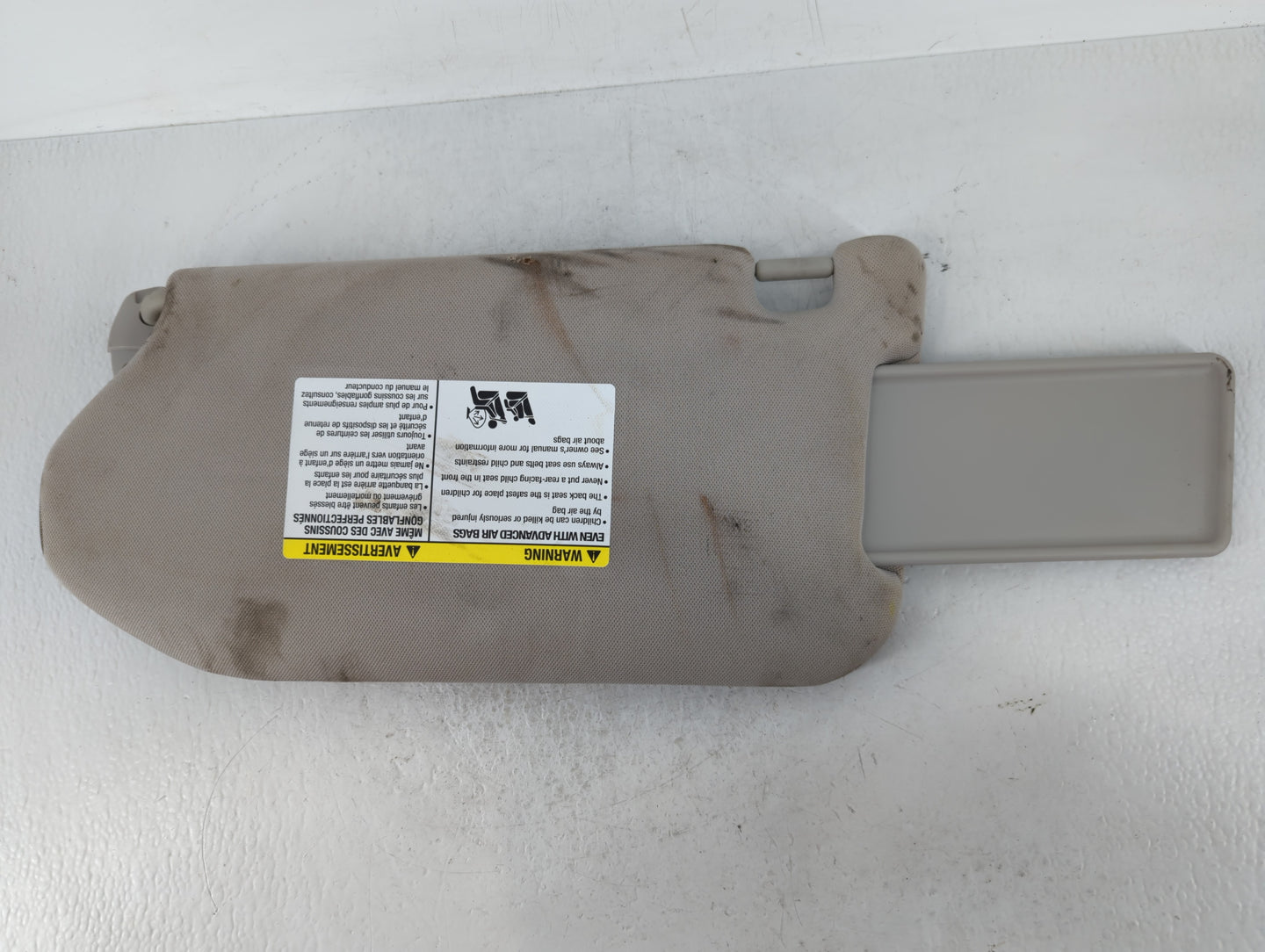2013-2018 Nissan Pathfinder Sun Visor Shade Replacement Driver Left Mirror Fits Fits 2013 2014 2015 2016 2017 2018 OEM Used 
