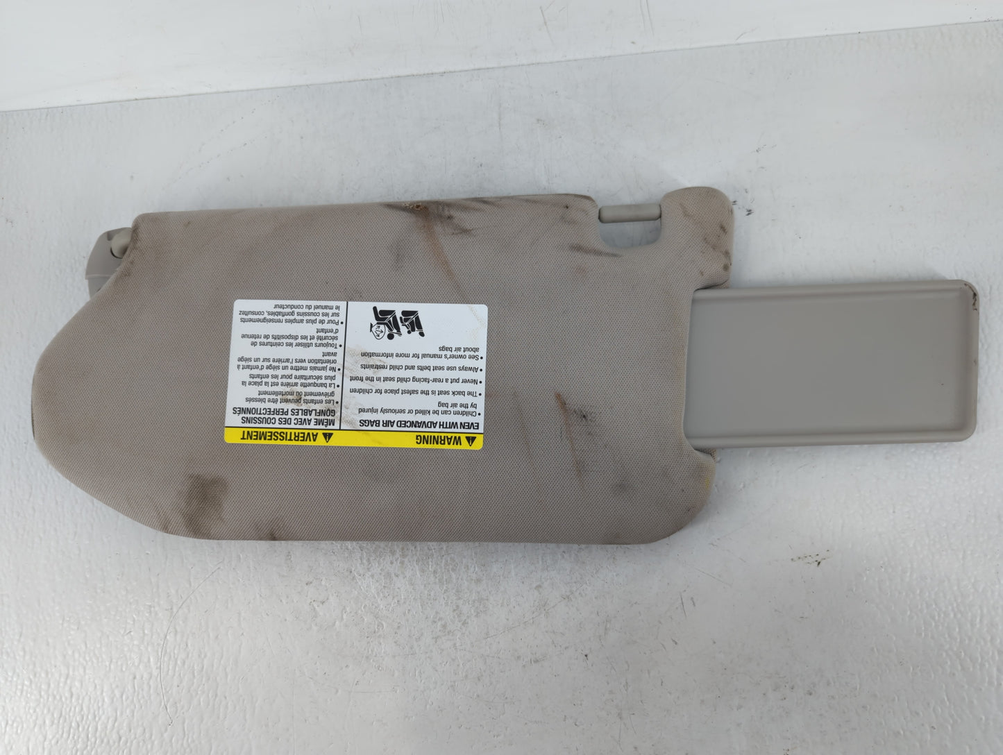 2013-2018 Nissan Pathfinder Sun Visor Shade Replacement Driver Left Mirror Fits Fits 2013 2014 2015 2016 2017 2018 OEM Used 