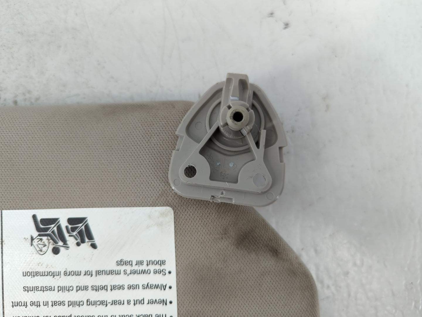 2013-2018 Nissan Pathfinder Sun Visor Shade Replacement Driver Left Mirror Fits Fits 2013 2014 2015 2016 2017 2018 OEM Used 