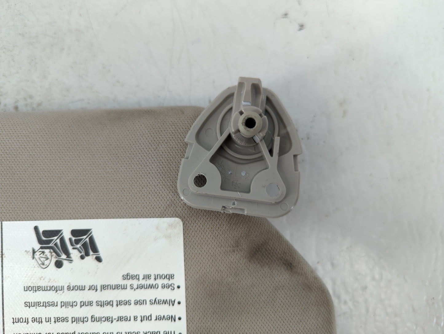 2013-2018 Nissan Pathfinder Sun Visor Shade Replacement Driver Left Mirror Fits Fits 2013 2014 2015 2016 2017 2018 OEM Used 