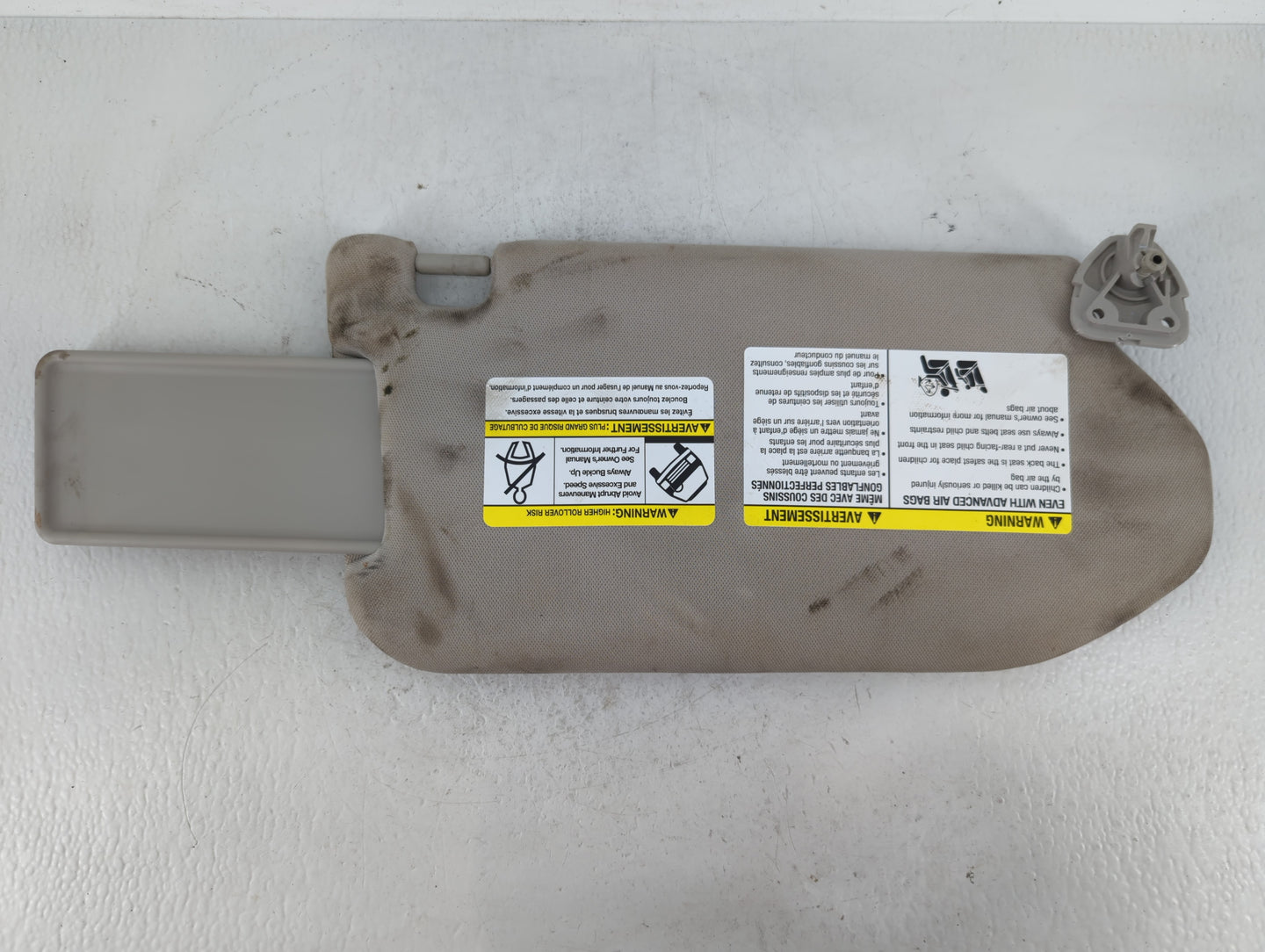2013-2018 Nissan Pathfinder Sun Visor Shade Replacement Driver Left Mirror Fits Fits 2013 2014 2015 2016 2017 2018 OEM Used 