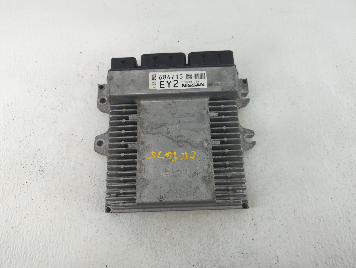2017 Nissan Pathfinder PCM Engine Control Computer ECU ECM PCU OEM P/N:684715 EY2 NEC018-069 Fits OEM Used Auto Parts - Oemu