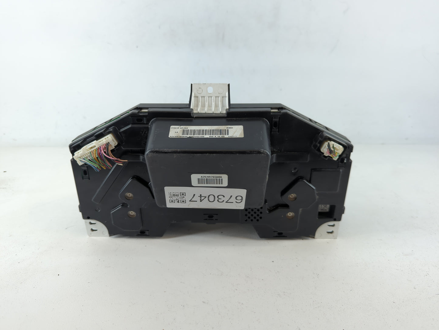 2017 Nissan Pathfinder Instrument Cluster Speedometer Gauges P/N:24810 9PJ0A Fits OEM Used Auto Parts - Oemusedautoparts1.co