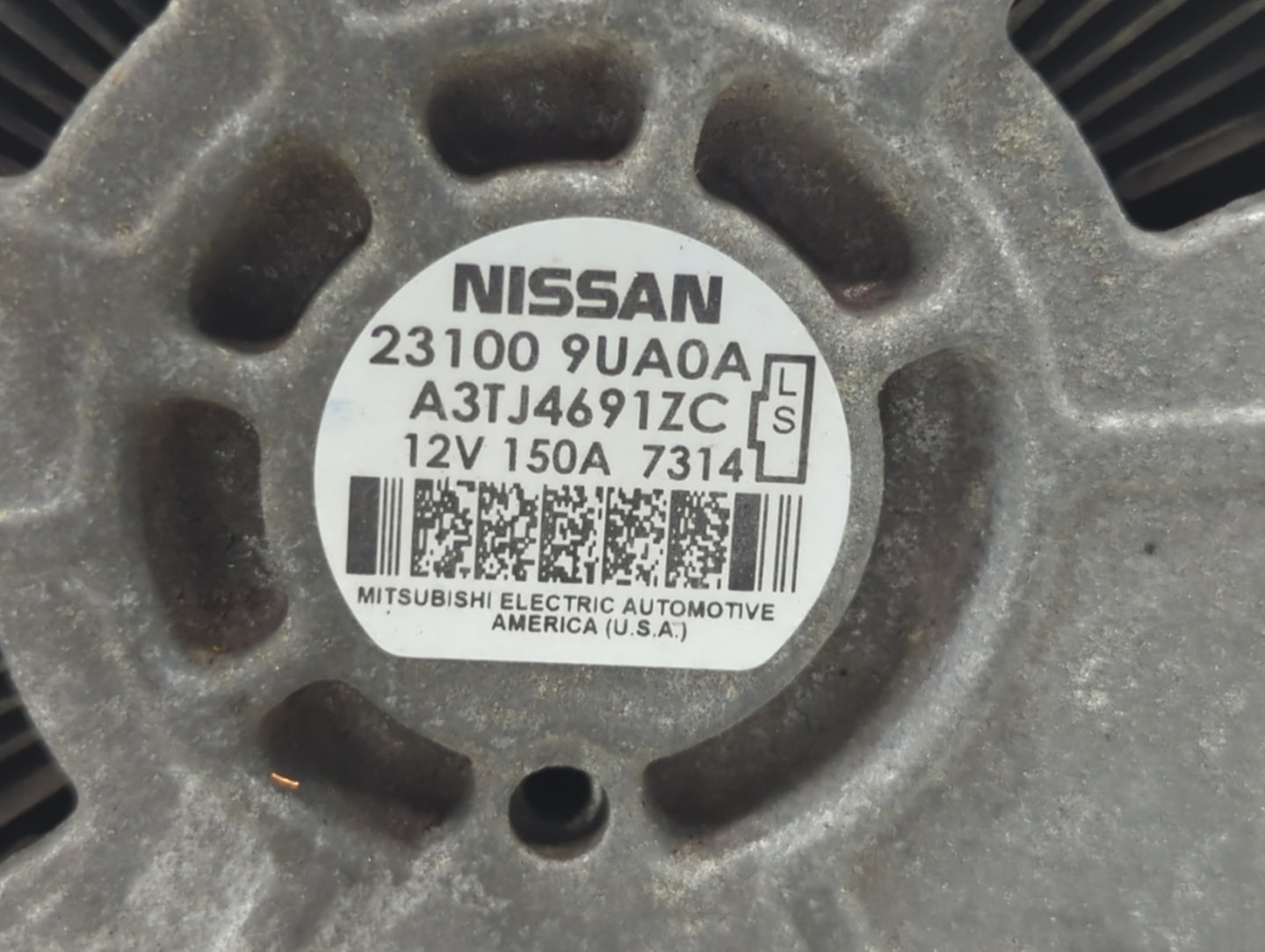 2017-2020 Nissan Pathfinder Alternator Replacement Generator Charging Assembly Engine OEM P/N:A3TJ4691ZC 23100 9UA0A Fits OE