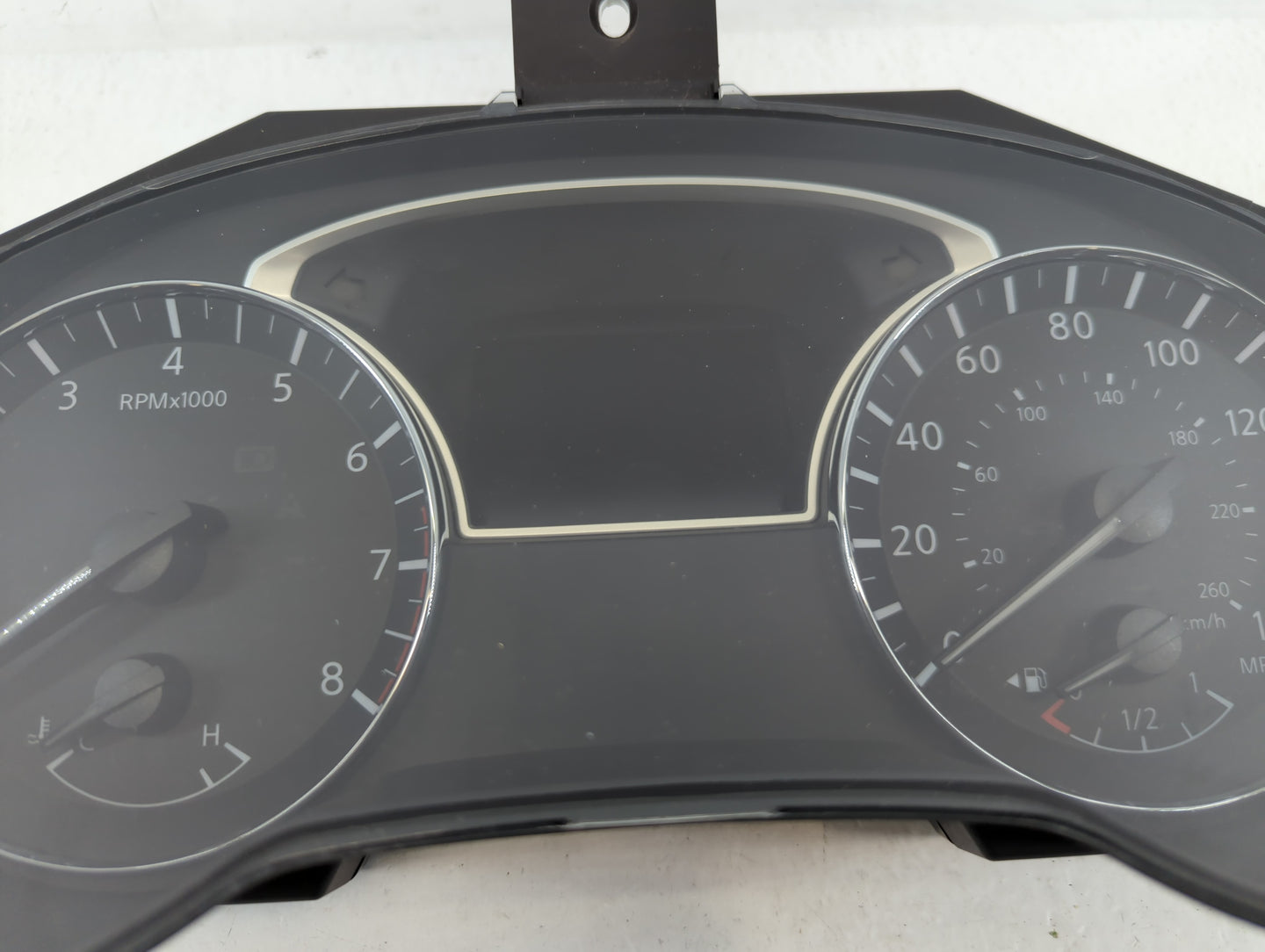 2017 Nissan Pathfinder Instrument Cluster Speedometer Gauges P/N:24810 9PJ0A Fits OEM Used Auto Parts - Oemusedautoparts1.co