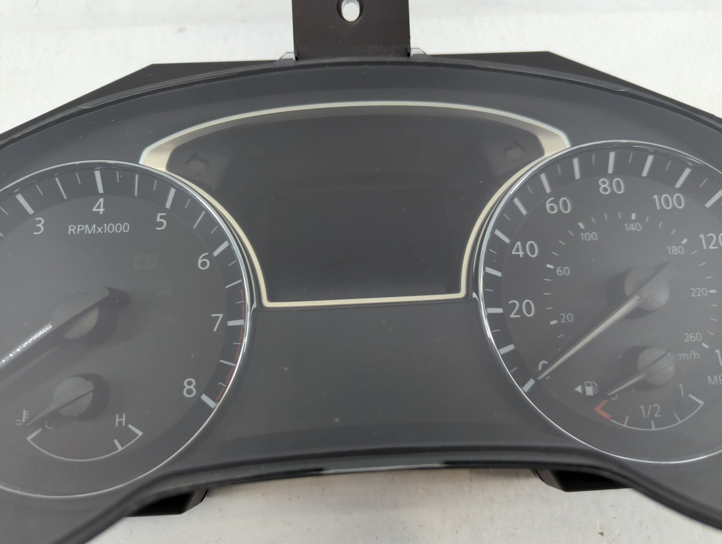 2017 Nissan Pathfinder Instrument Cluster Speedometer Gauges P/N:24810 9PJ0A Fits OEM Used Auto Parts - Oemusedautoparts1.co