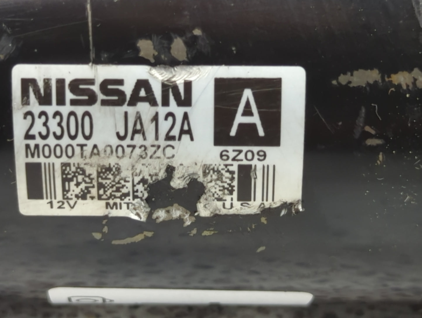 2013-2017 Nissan Pathfinder Car Starter Motor Solenoid OEM P/N:23300 JA12A Fits Fits 2013 2014 2017 OEM Used Auto Parts - Oe