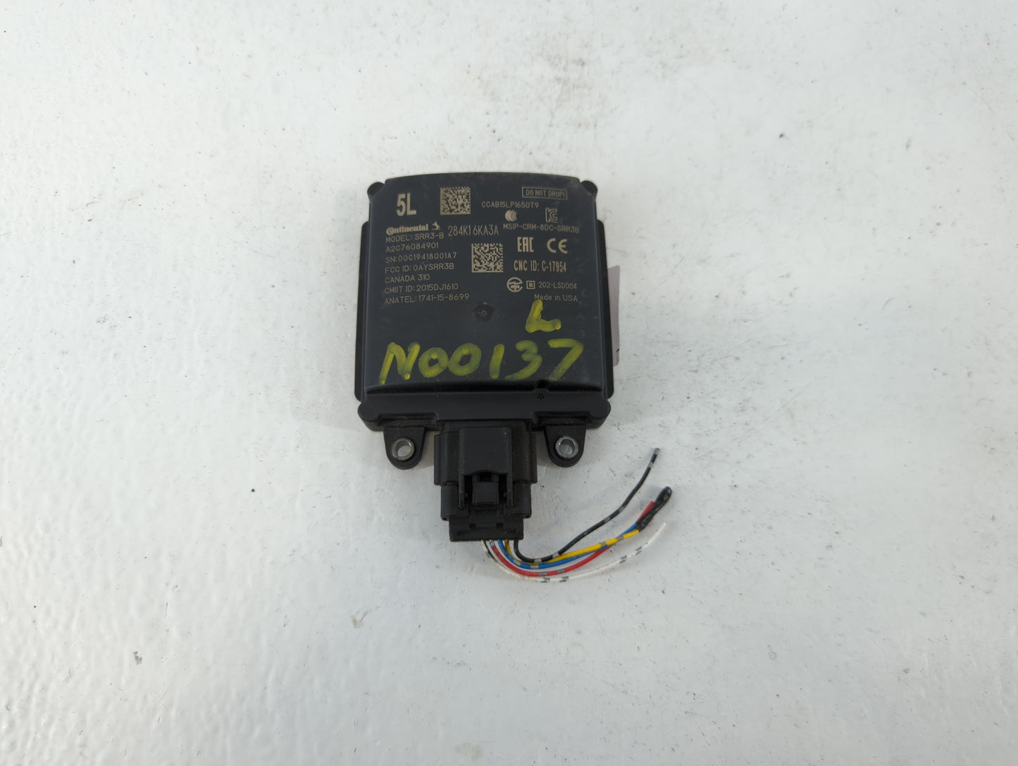 2017-2020 Nissan Pathfinder Back Up Sensor Backup Camera - Oemusedautoparts1.com