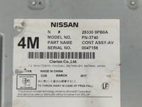 2017-2020 Nissan Pathfinder Am Fm Cd Player Radio Receiver - Oemusedautoparts1.com