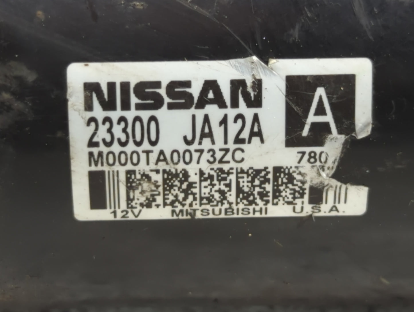2013-2017 Nissan Pathfinder Car Starter Motor Solenoid OEM P/N:23300 JA12A Fits Fits 2013 2014 2017 OEM Used Auto Parts - Oe