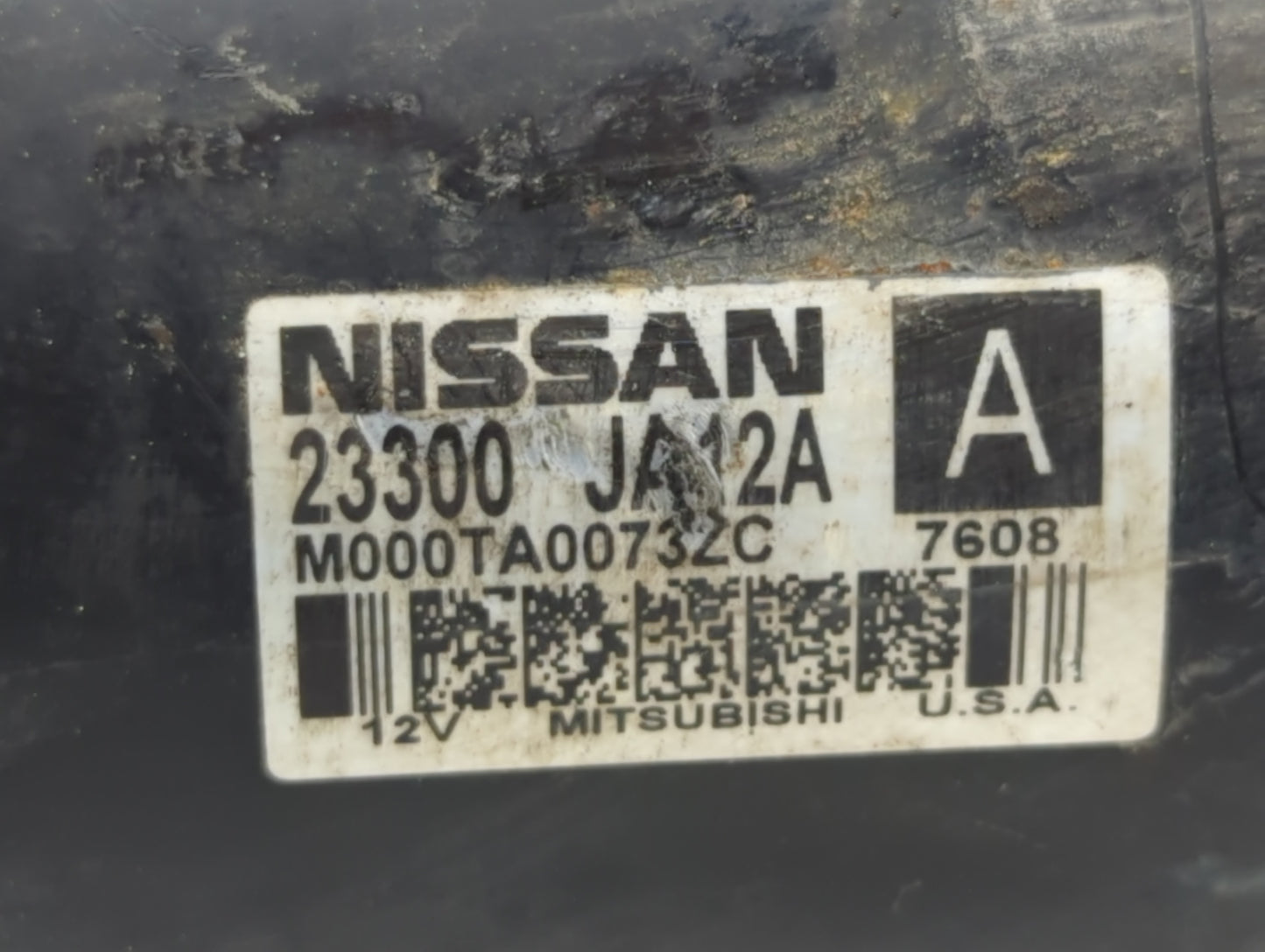 2013-2017 Nissan Pathfinder Car Starter Motor Solenoid OEM P/N:23300 JA12A Fits Fits 2013 2014 2017 OEM Used Auto Parts - Oe