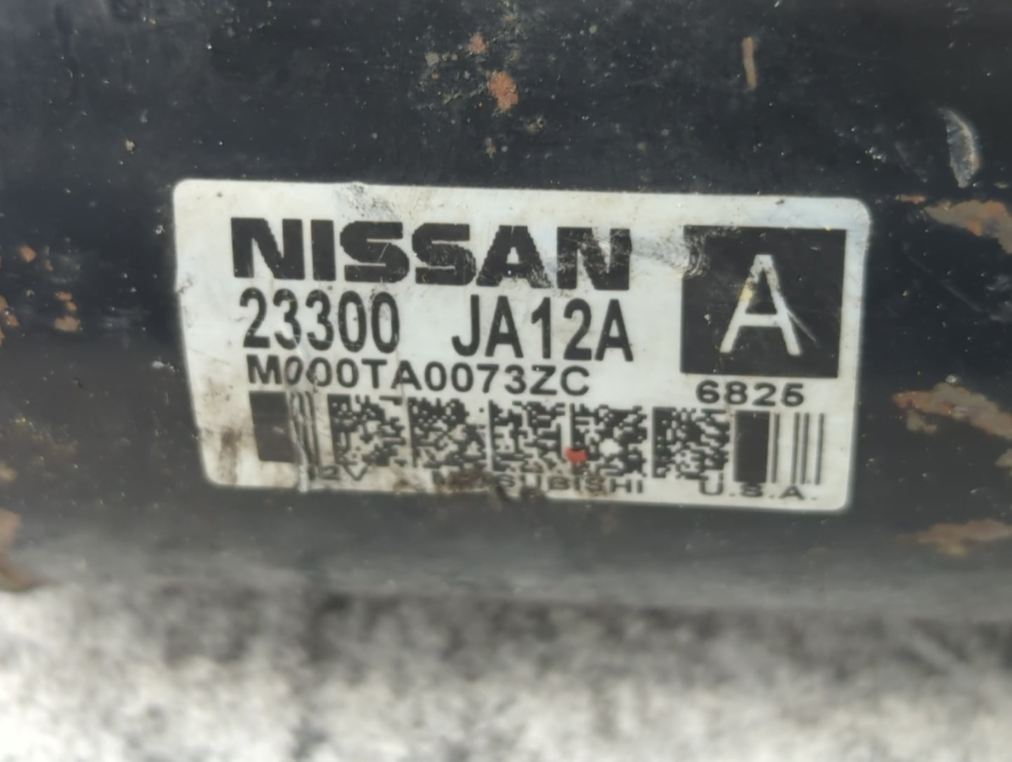 2013-2017 Nissan Pathfinder Car Starter Motor Solenoid OEM P/N:23300 JA12A Fits Fits 2013 2014 2017 OEM Used Auto Parts - Oe
