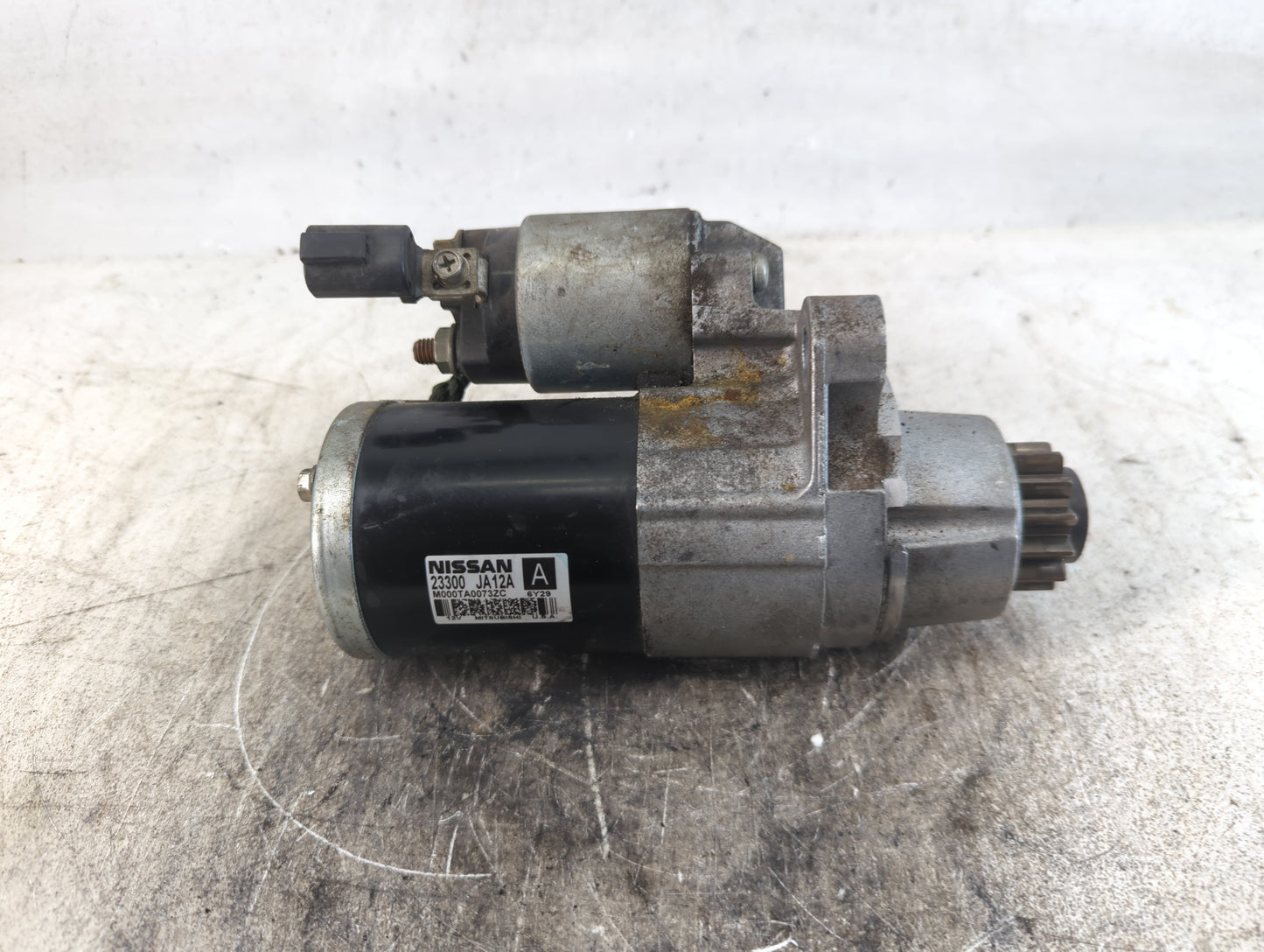 2013-2017 Nissan Pathfinder Car Starter Motor Solenoid OEM P/N:M000TA0073ZC 23300 JA12A Fits Fits 2013 2014 2017 OEM Used Au