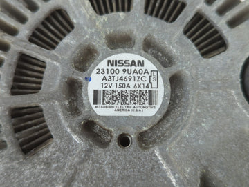 2017-2020 Nissan Pathfinder Alternator Replacement Generator Charging Assembly Engine OEM P/N:A3TJ4691ZC 23100 9UA0A Fits OEM Used Auto Parts