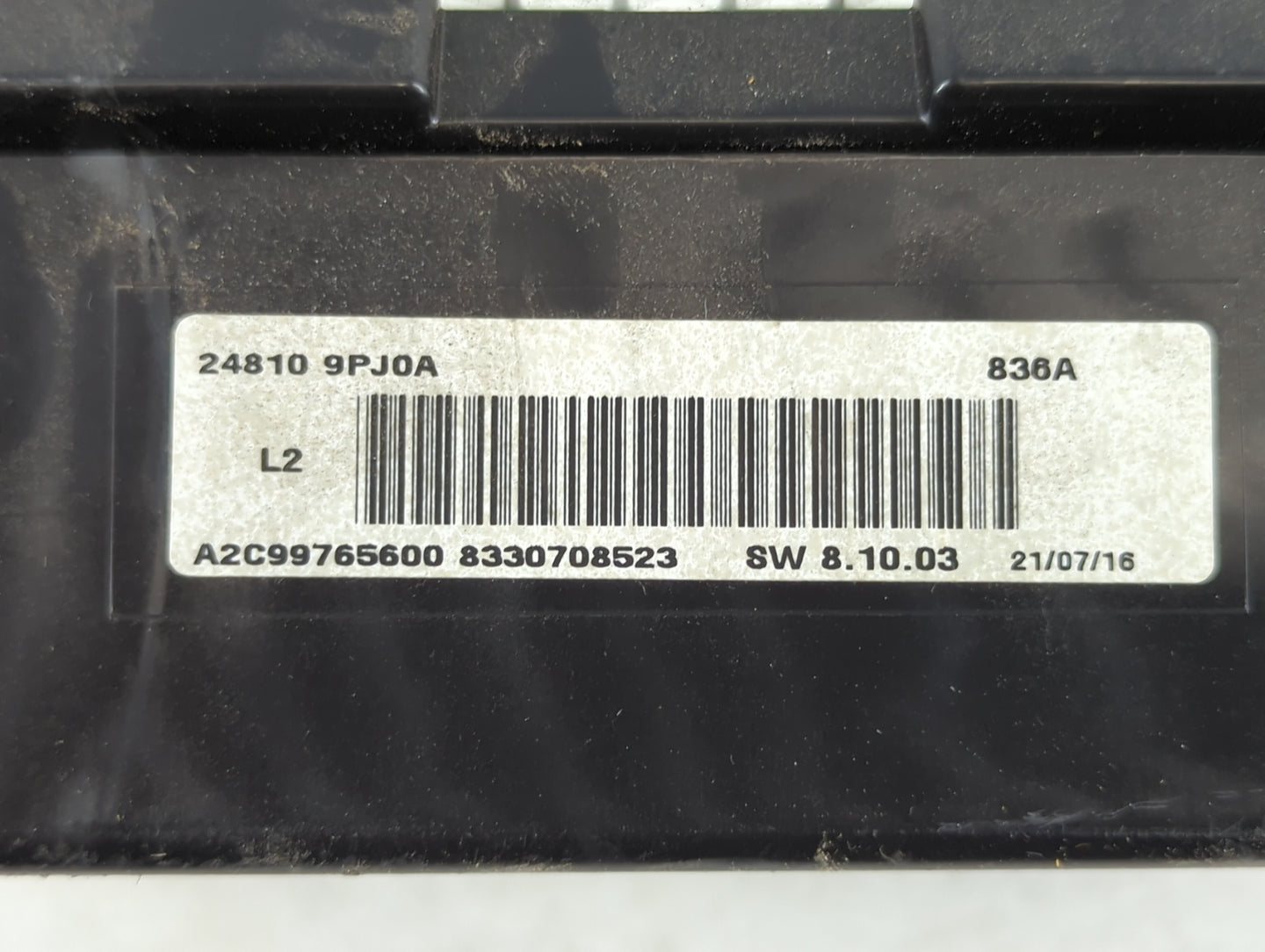 2017 Nissan Pathfinder Instrument Cluster Speedometer Gauges P/N:24810 9PJ0A Fits OEM Used Auto Parts - Oemusedautoparts1.co