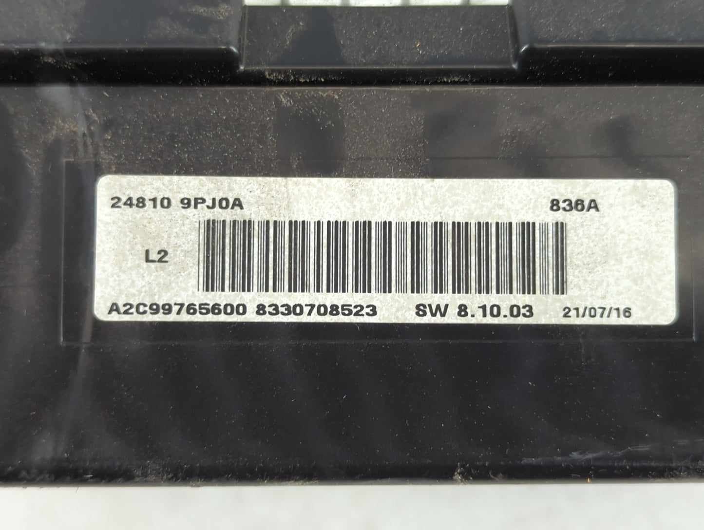 2017 Nissan Pathfinder Instrument Cluster Speedometer Gauges P/N:24810 9PJ0A Fits OEM Used Auto Parts - Oemusedautoparts1.co