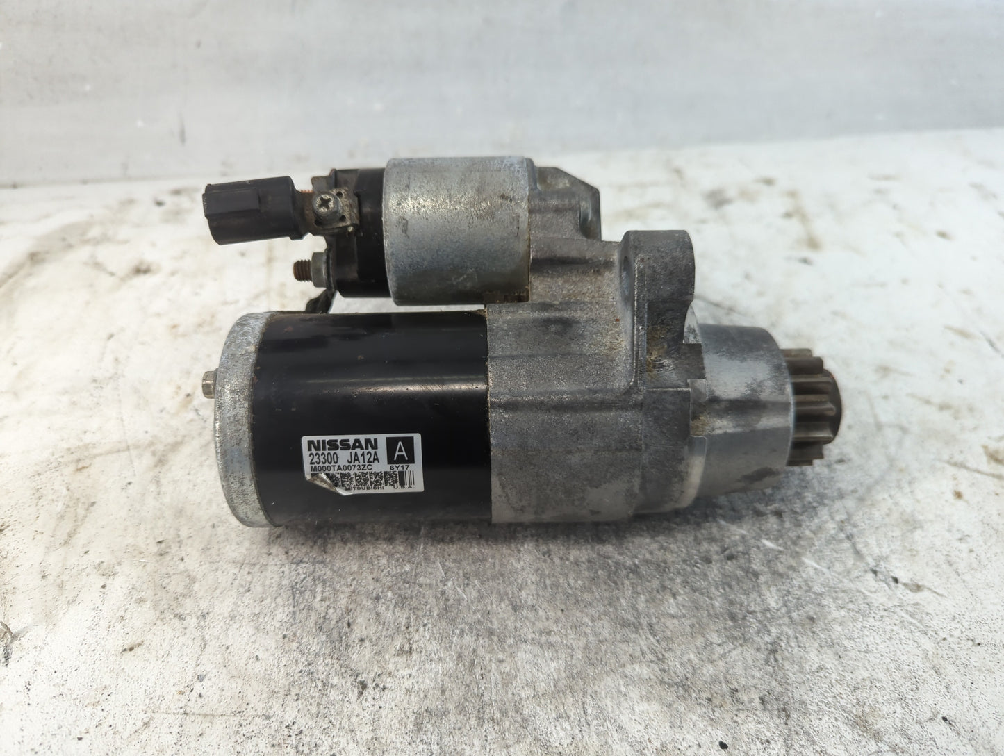 2013-2017 Nissan Pathfinder Car Starter Motor Solenoid OEM P/N:23300 JA12A Fits Fits 2013 2014 2017 OEM Used Auto Parts - Oe