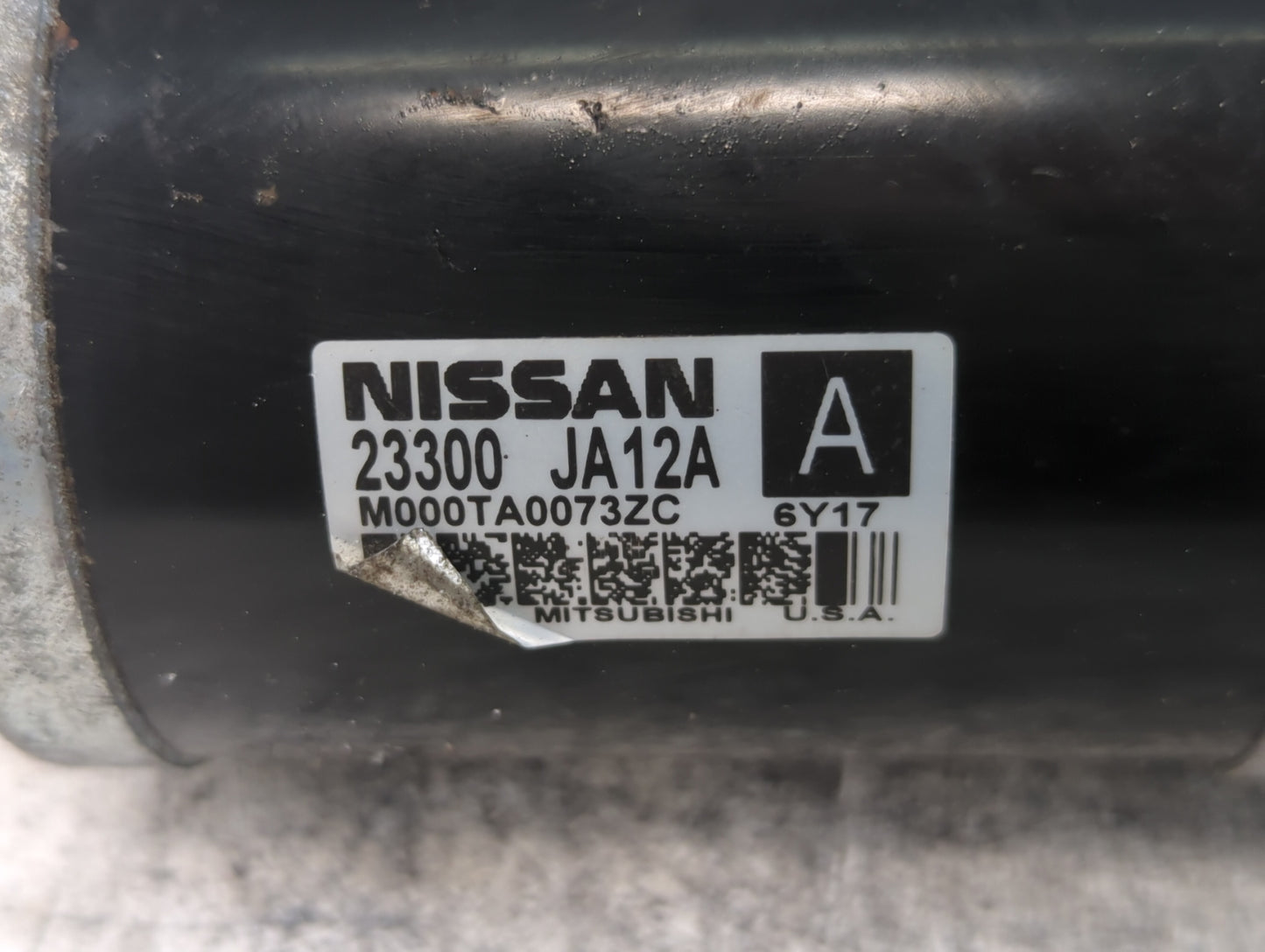 2013-2017 Nissan Pathfinder Car Starter Motor Solenoid OEM P/N:23300 JA12A Fits Fits 2013 2014 2017 OEM Used Auto Parts - Oe