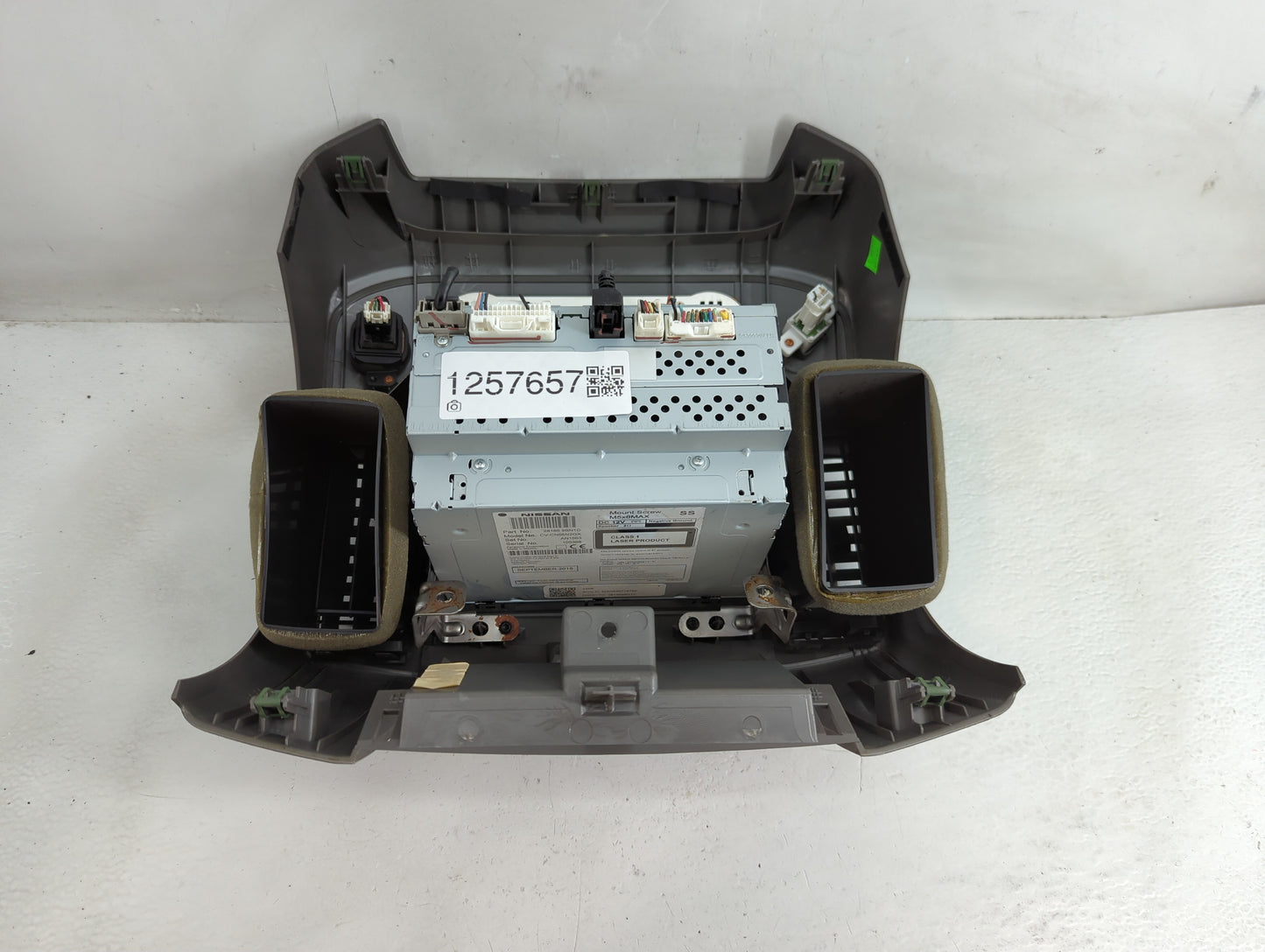 2017 Nissan Pulsar Radio AM FM Cd Player Receiver Replacement P/N:28185 9BN1C Fits OEM Used Auto Parts - Oemusedautoparts1.c