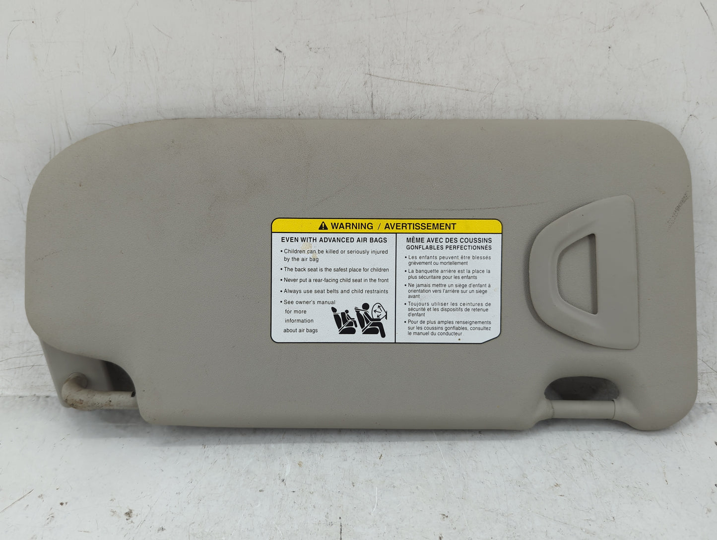2017-2018 Nissan Qashqai Sun Visor Shade Replacement Driver Left Mirror Fits Fits 2017 2018 OEM Used Auto Parts - Oemusedaut