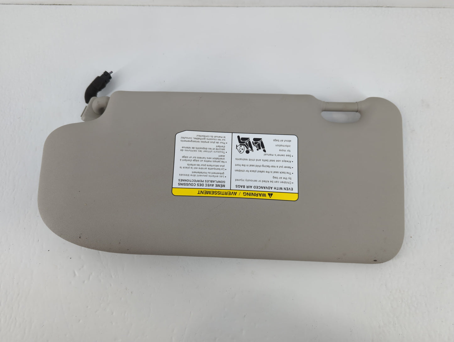 2017-2018 Nissan Qashqai Sun Visor Shade Replacement Passenger Right Mirror Fits Fits 2017 2018 OEM Used Auto Parts - Oemuse