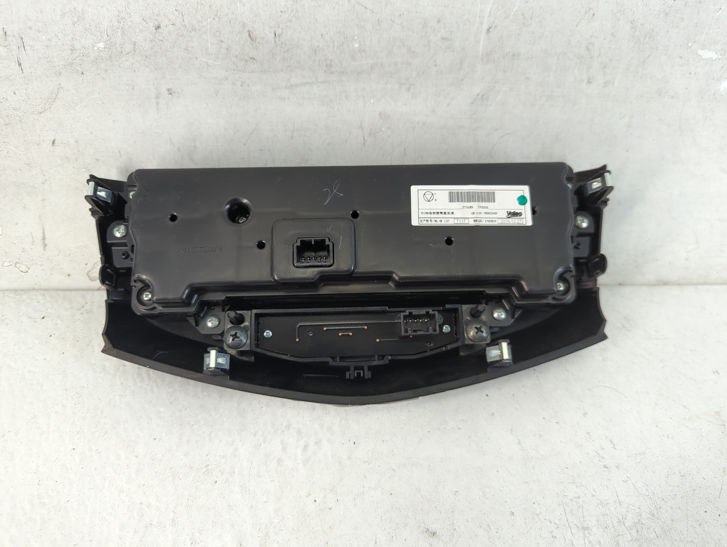 2017-2020 Nissan Rogue Climate Control Module Temperature AC/Heater Replacement P/N:27500 7FE0A Fits Fits 2017 2018 2019 202