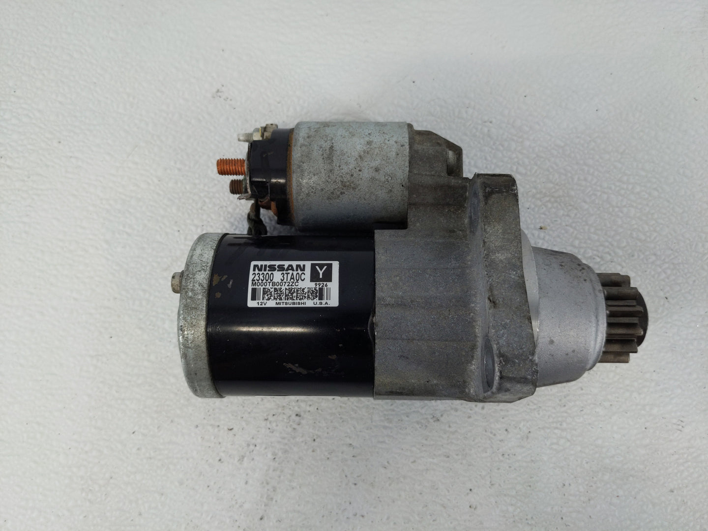 2015-2020 Nissan Rogue Car Starter Motor Solenoid OEM P/N:23300 3TA0C Fits Fits 2015 2016 2017 2018 2019 2020 OEM Used Auto 