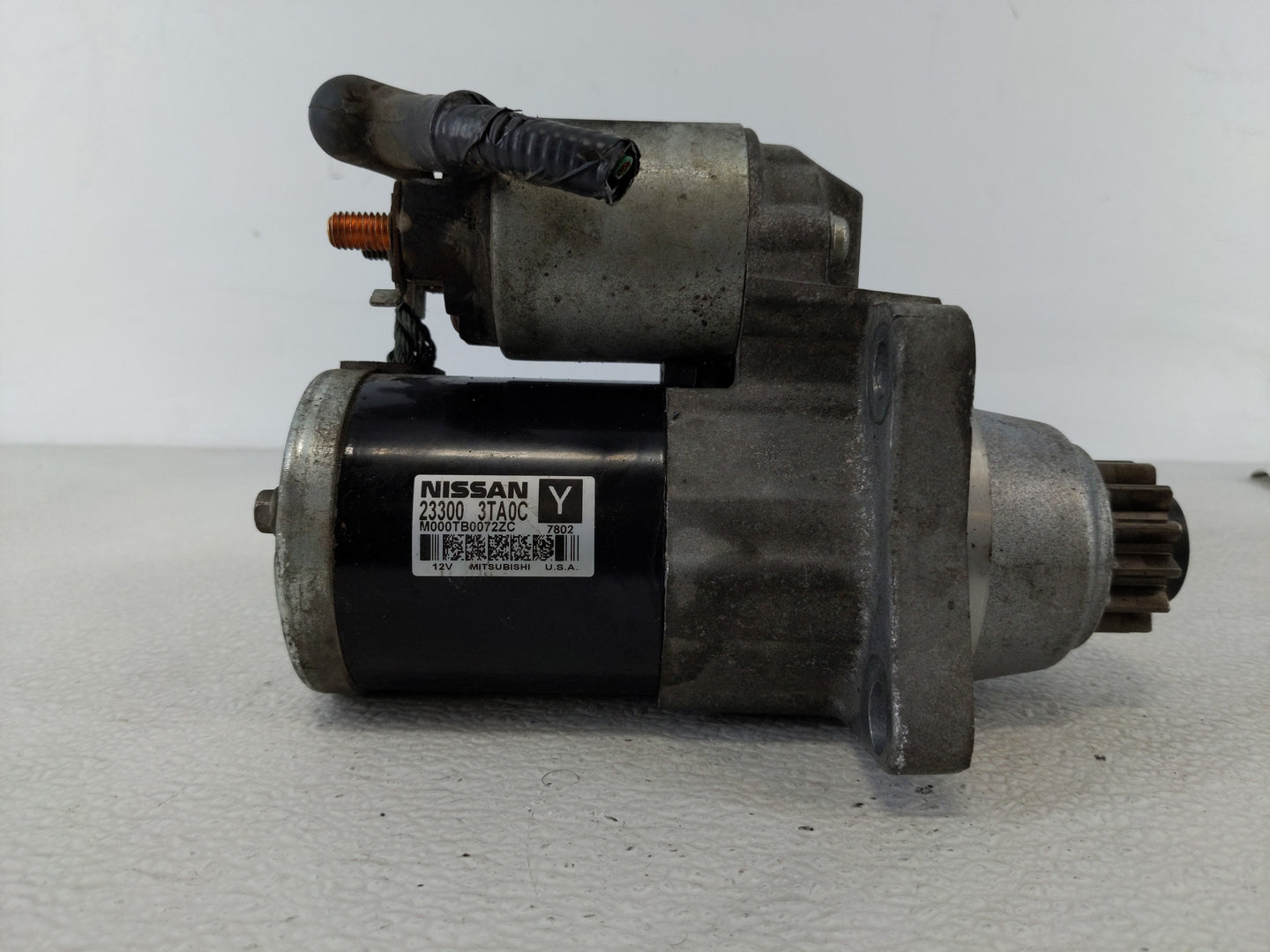 2015-2020 Nissan Rogue Car Starter Motor Solenoid OEM P/N:23300 3TA0C Fits Fits 2015 2016 2017 2018 2019 2020 OEM Used Auto 