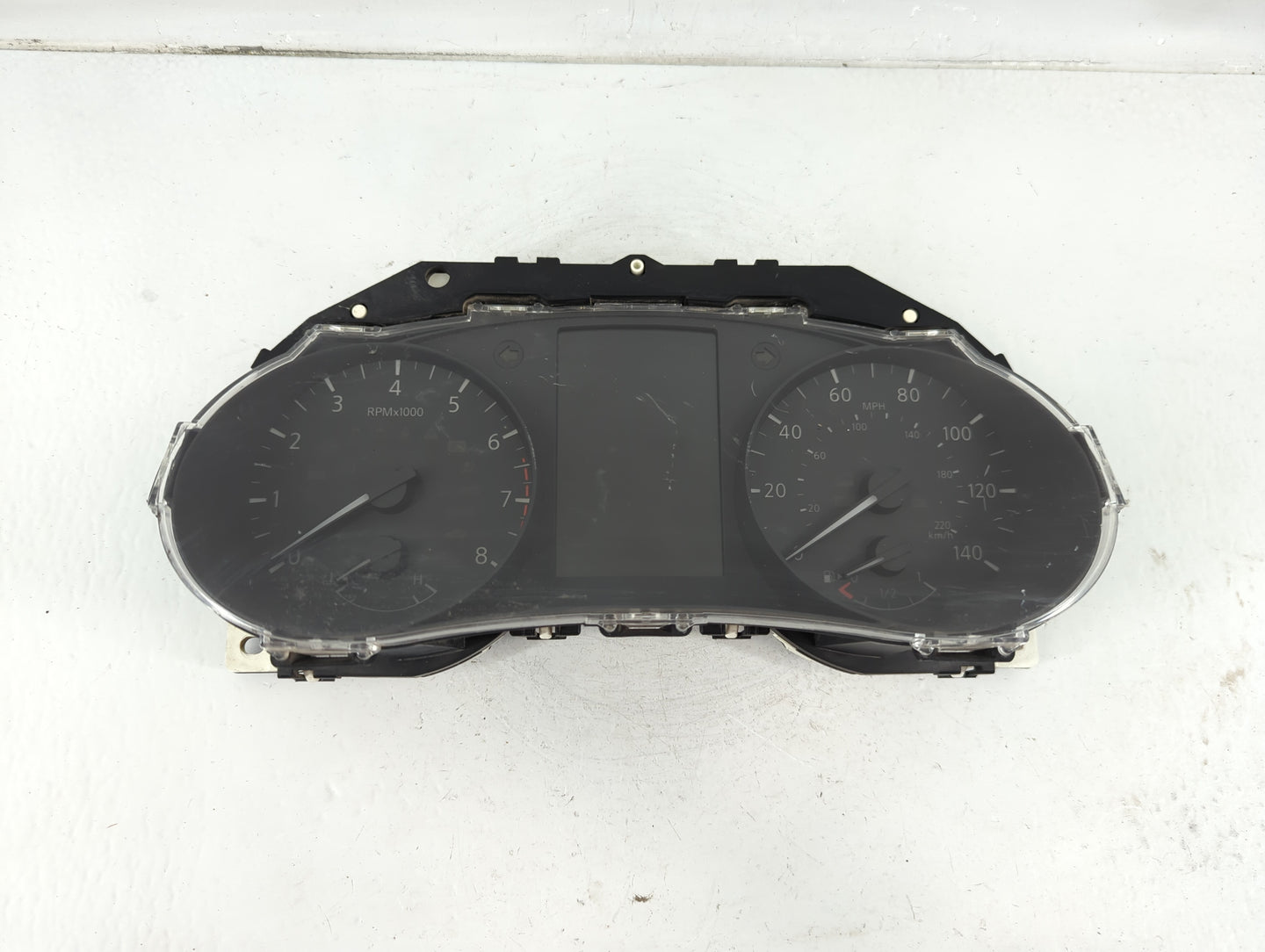 2017 Nissan Rogue Instrument Cluster Speedometer Gauges P/N:FGV8 5HK0A Fits OEM Used Auto Parts - Oemusedautoparts1.com