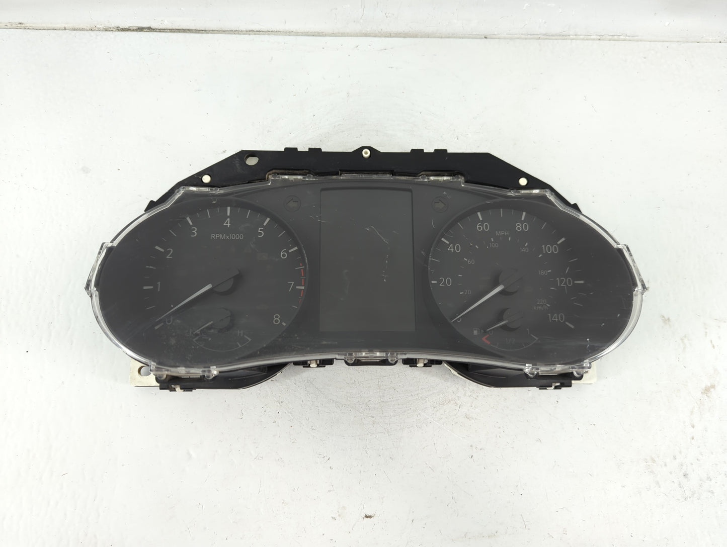 2017 Nissan Rogue Instrument Cluster Speedometer Gauges P/N:FGV8 5HK0A Fits OEM Used Auto Parts - Oemusedautoparts1.com