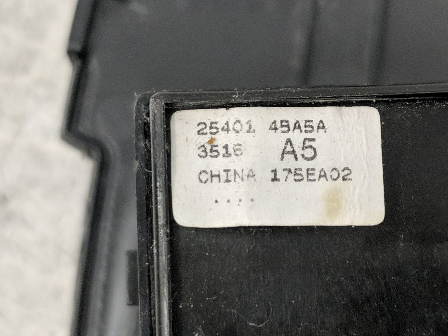 2016-2020 Nissan Rogue Master Power Window Switch Replacement Driver Side Left P/N:25401 4BA5A Fits OEM Used Auto Parts - Oe