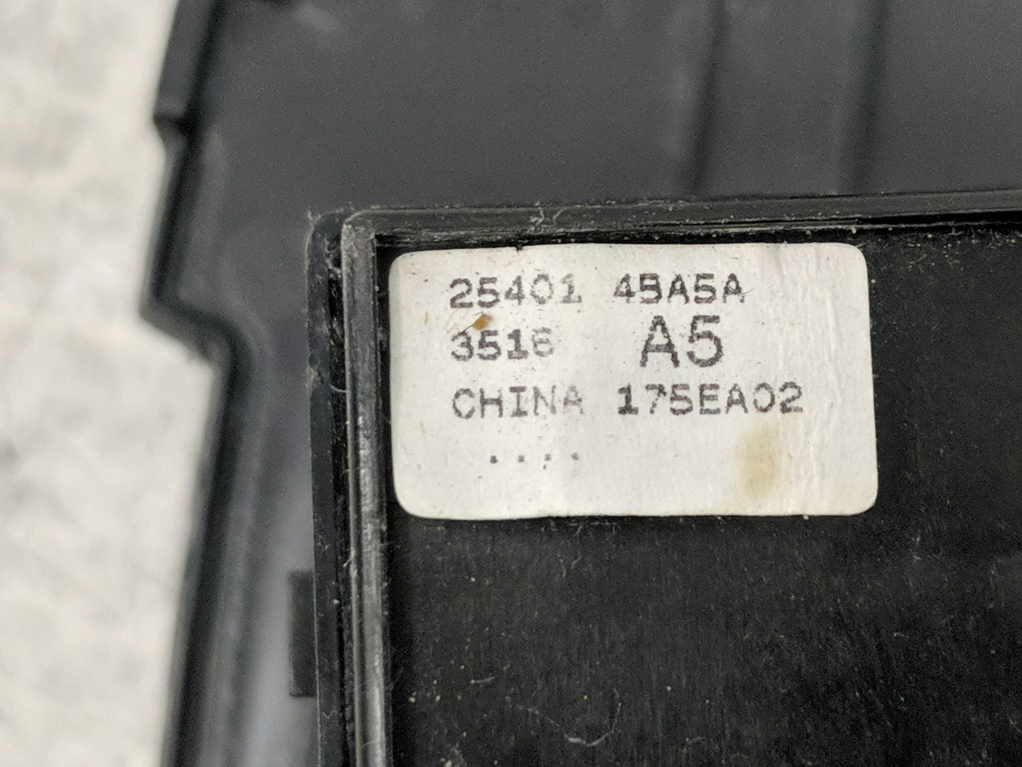 2016-2020 Nissan Rogue Master Power Window Switch Replacement Driver Side Left P/N:25401 4BA5A Fits OEM Used Auto Parts - Oe