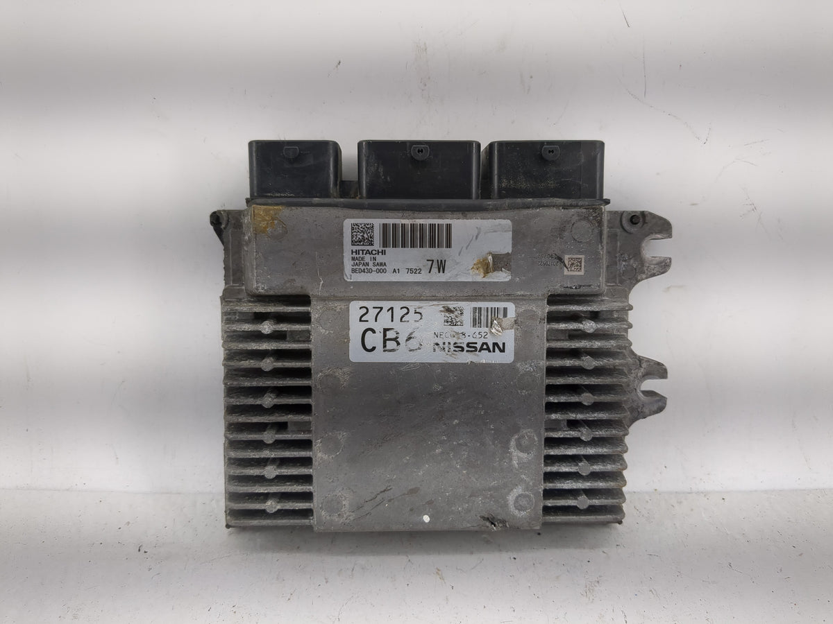 2017-2019 Nissan Rogue PCM Engine Control Computer ECU ECM PCU OEM P/N:BED43D-000 NEC68-652 Fits 2017 2018 2019 OEM Used Aut