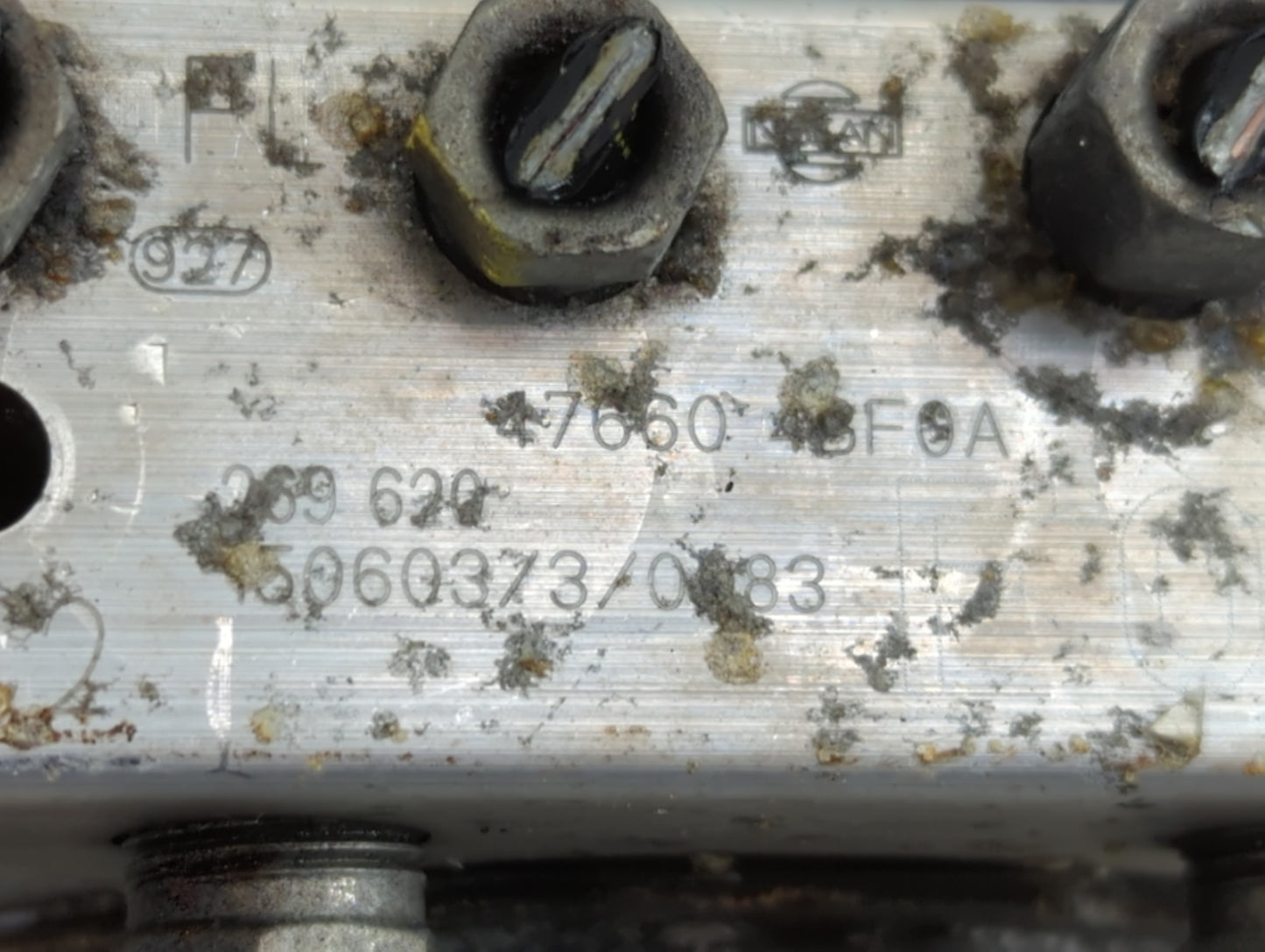 2017 Nissan Rogue ABS Pump Control Module Replacement P/N:47660 4BF0A Fits OEM Used Auto Parts - Oemusedautoparts1.com