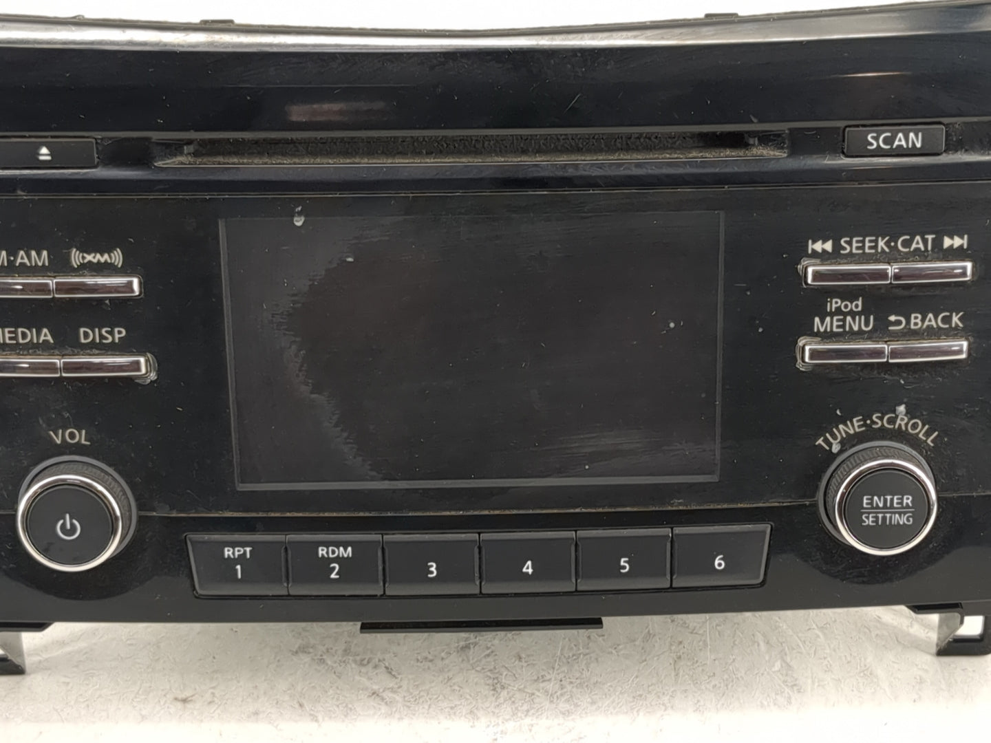 2017 Nissan Rogue Radio AM FM Cd Player Receiver Replacement P/N:28185 6FL0A Fits OEM Used Auto Parts - Oemusedautoparts1.co