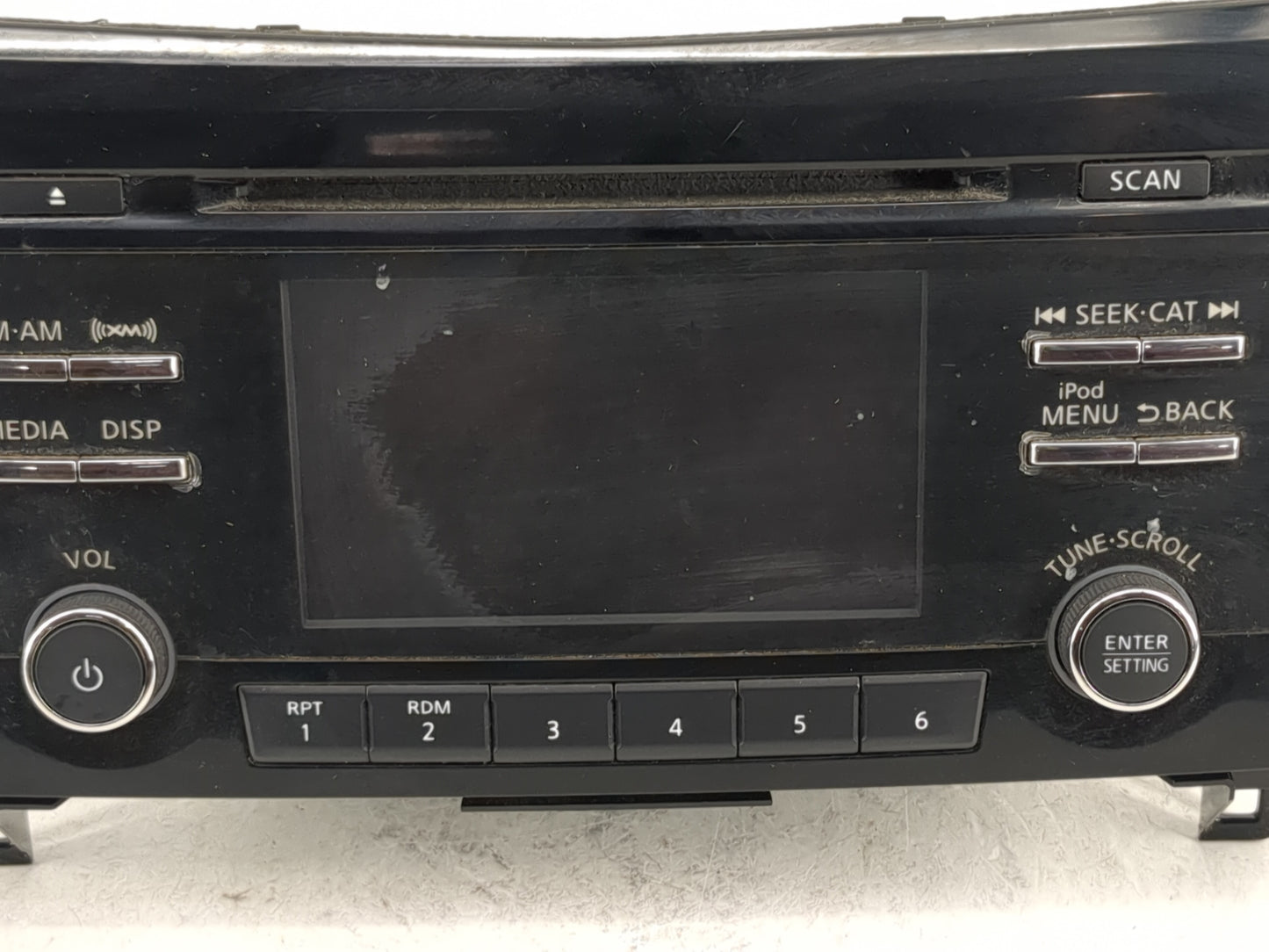 2017 Nissan Rogue Radio AM FM Cd Player Receiver Replacement P/N:28185 6FL0A Fits OEM Used Auto Parts - Oemusedautoparts1.co