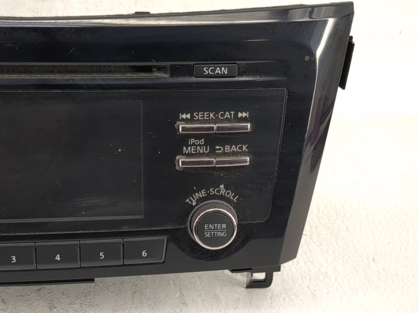 2017 Nissan Rogue Radio AM FM Cd Player Receiver Replacement P/N:28185 6FL0A Fits OEM Used Auto Parts - Oemusedautoparts1.co