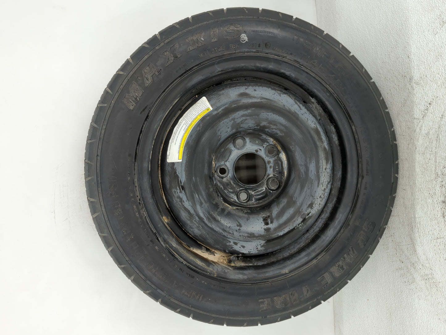 2015-2020 Nissan Rogue Spare Donut Tire Wheel Rim Oem - Oemusedautoparts1.com