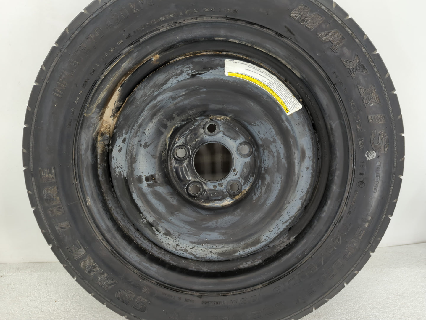 2015-2020 Nissan Rogue Spare Donut Tire Wheel Rim Oem - Oemusedautoparts1.com