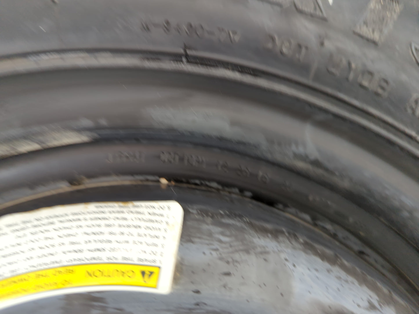 2015-2020 Nissan Rogue Spare Donut Tire Wheel Rim Oem - Oemusedautoparts1.com